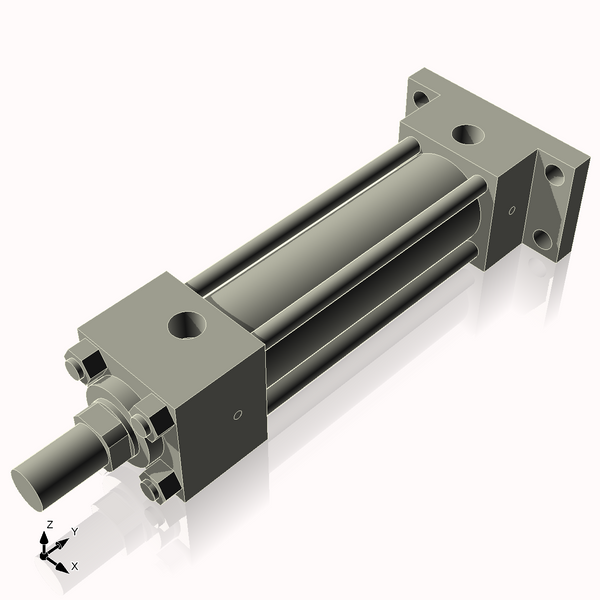 Isometric View of 2HHRF6CCK1.375