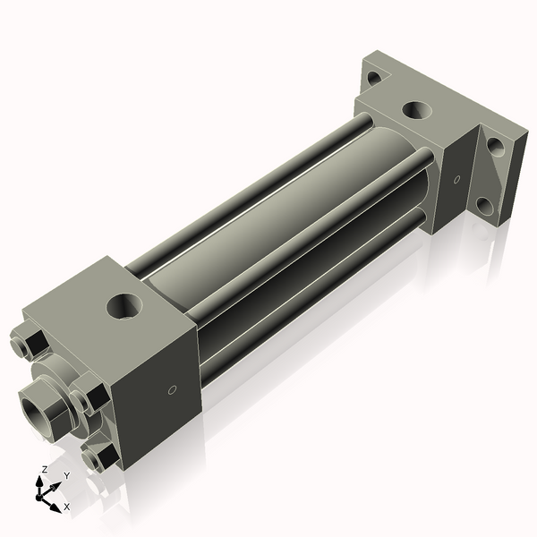 Isometric View of 2HHRF7NCK1.375S4