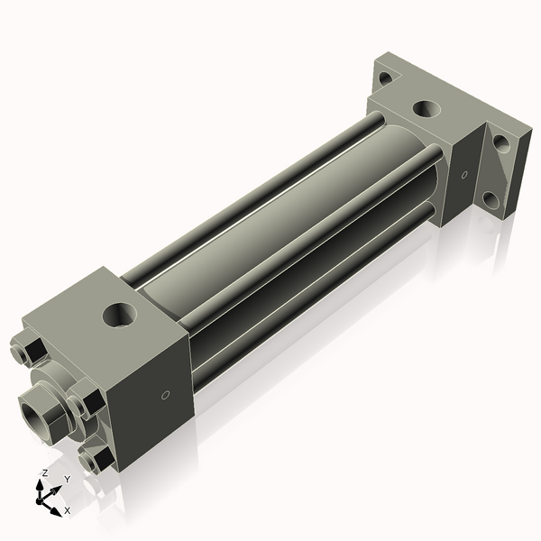 Isometric View of 2HHRF8CCK1.375S4