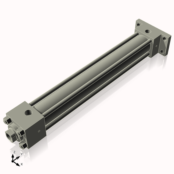 Isometric View of 2HHRF16NCK1.375S4