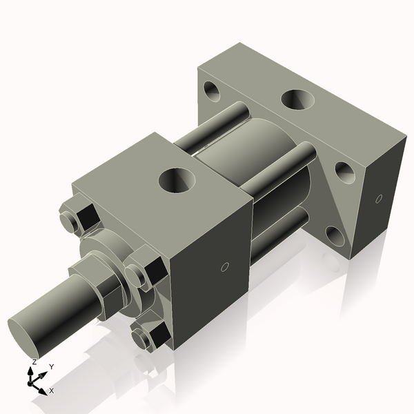 Isometric View of 2HHRHF1CCK1.375
