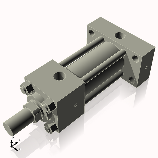 Isometric View of 2HHRHF3NCK1.375