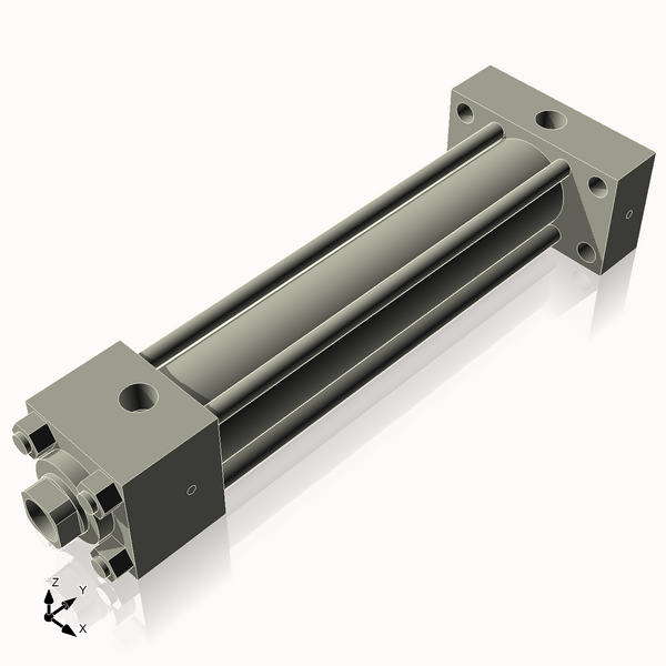 Isometric View of 2HHRHF10CCK1.375S4