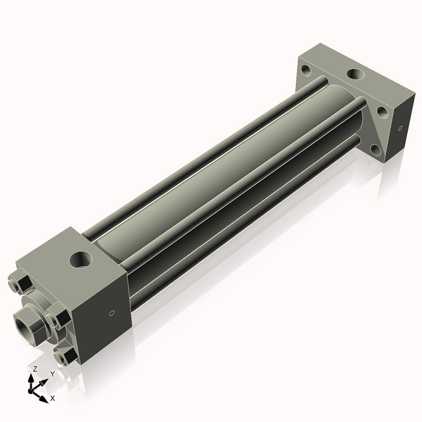 Isometric View of 2HHRHF12CCK1.375S4