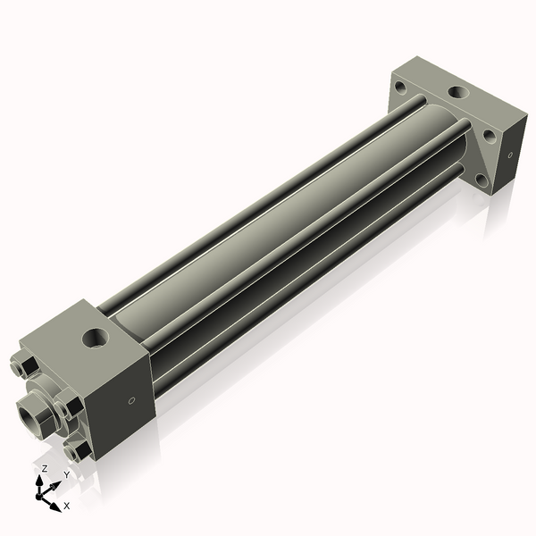 Isometric View of 2HHRHF14CCK1.375S4