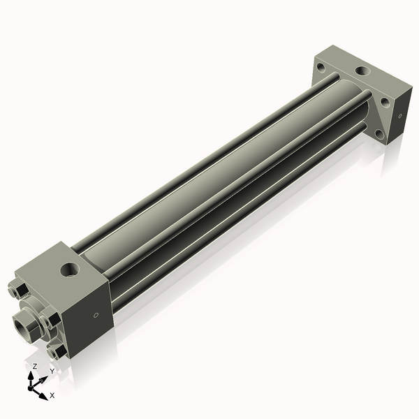 Isometric View of 2HHRHF16CCK1.375S4