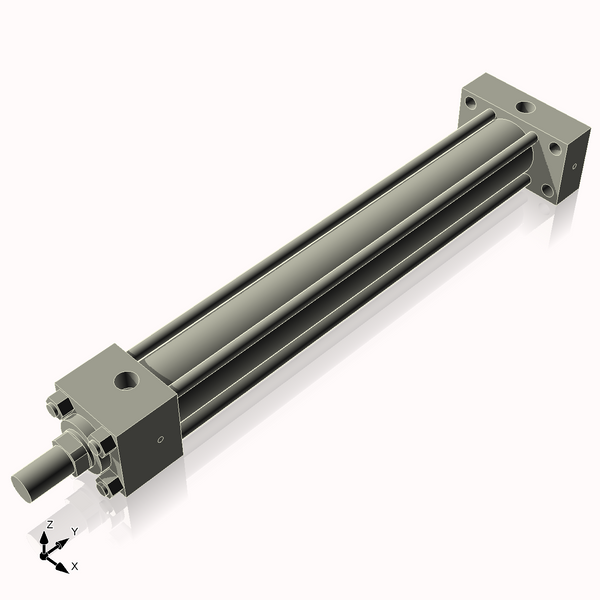 Isometric View of 2HHRHF17NCK1.375