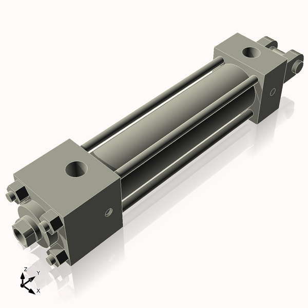 Isometric View of 1.125MHC4CCKS4