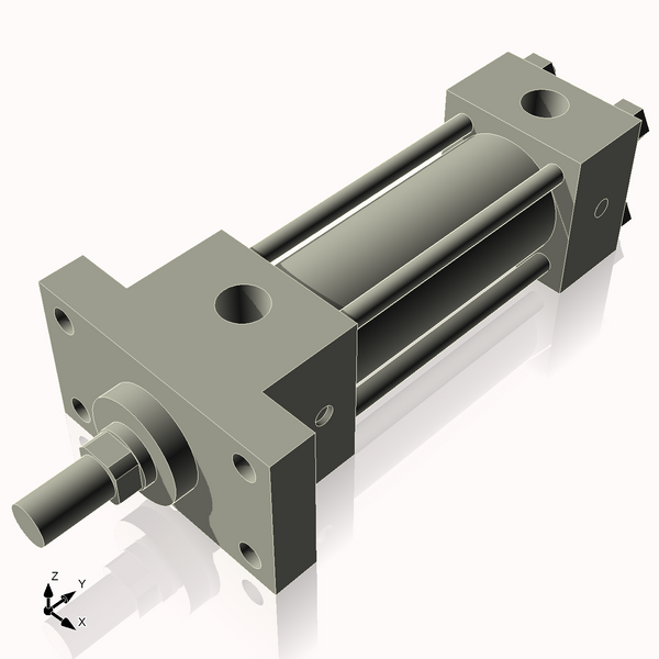 Isometric View of 1.125MHFF2CC