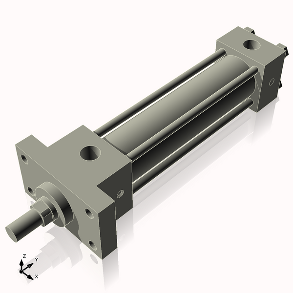 Isometric View of 1.125MHFF4CC