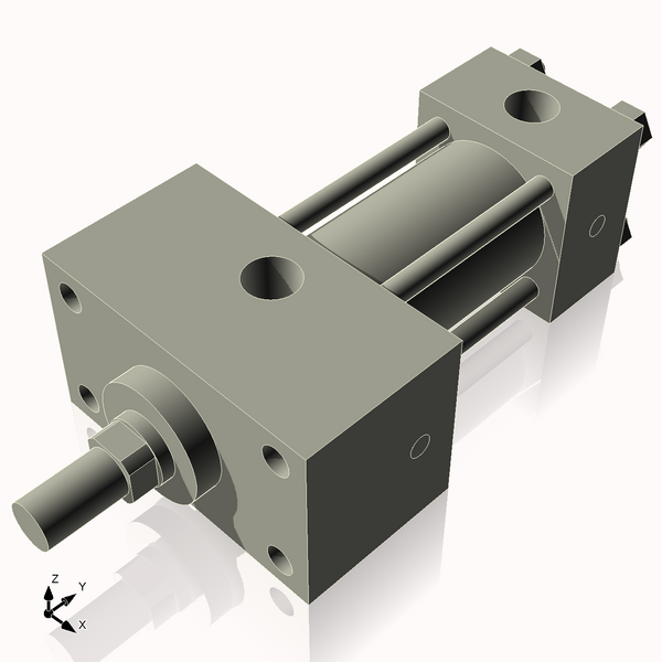 Isometric View of 1.125MHFHF1CC