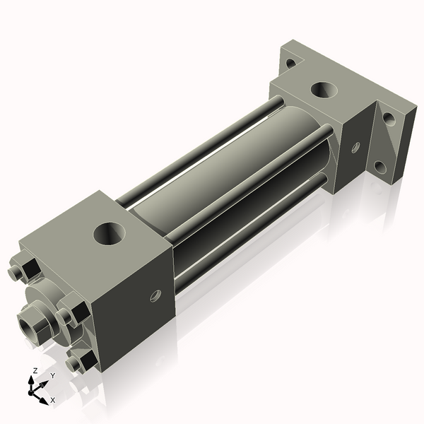 Isometric View of 1.125MHRF3CCKS4