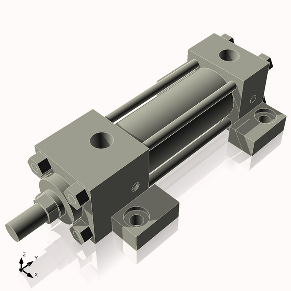 Isometric View of 1.125MHSL2CC