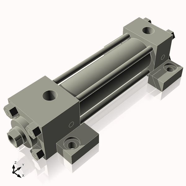 Isometric View of 1.125MHSL3NCKS4