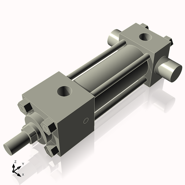 Isometric View of 1.125MHTR2NC
