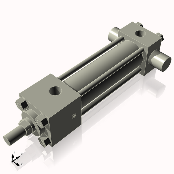 Isometric View of 1.125MHTR3CC