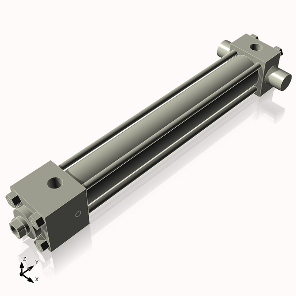 Isometric View of 1.125MHTR8NCKS4