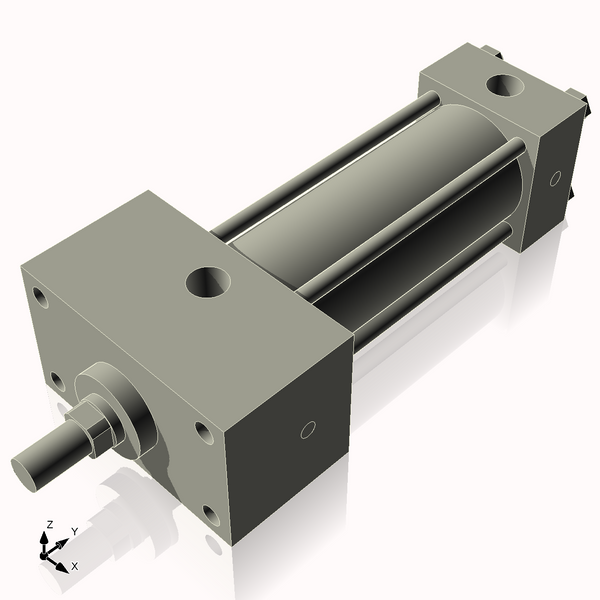 Isometric View of 1.5MHFHF3NC