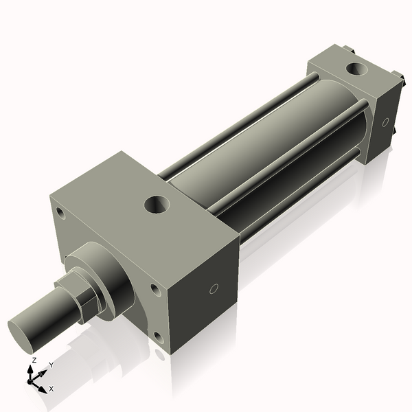 Isometric View of 1.5MHFHF4CCK1