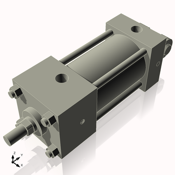 Isometric View of 2MHC2CC