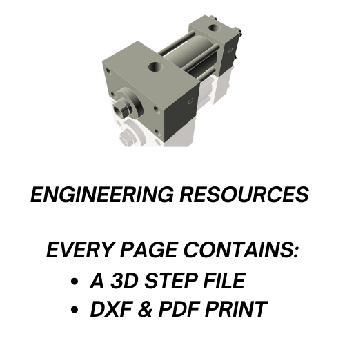 engineering resources Every page contains: a 3d Step file dxf & PDF print