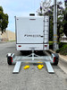 Galvanized EZ Haul Car Tow Dolly with Hydraulic Brakes