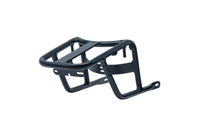 Rear rack accessory that fits seamlessly on the Vulcan Bikes OG electric bike. Rear rack accessory that fits seamlessly on the Vulcan Bikes OG electric bike.