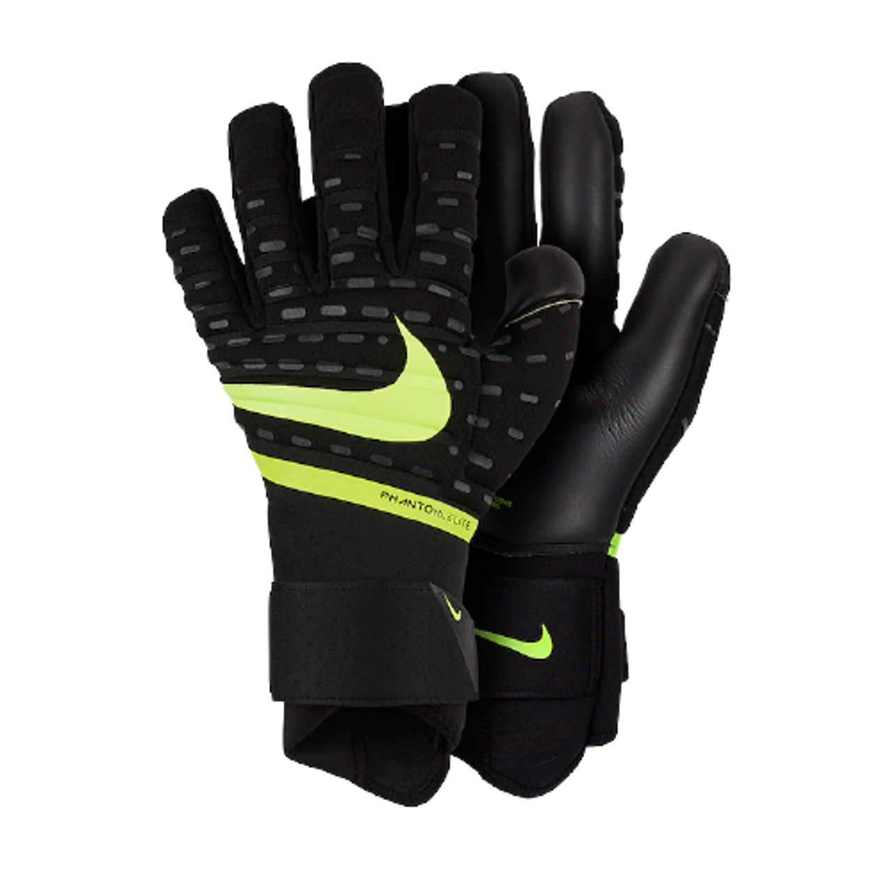 Nike GK Phantom Elite Gloves   Black/Volt