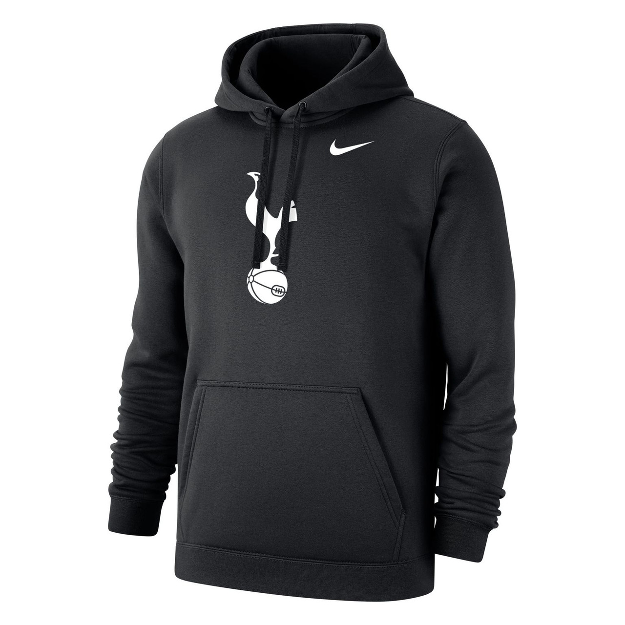 Nike Tottenham FC Fleece Hoodie Black