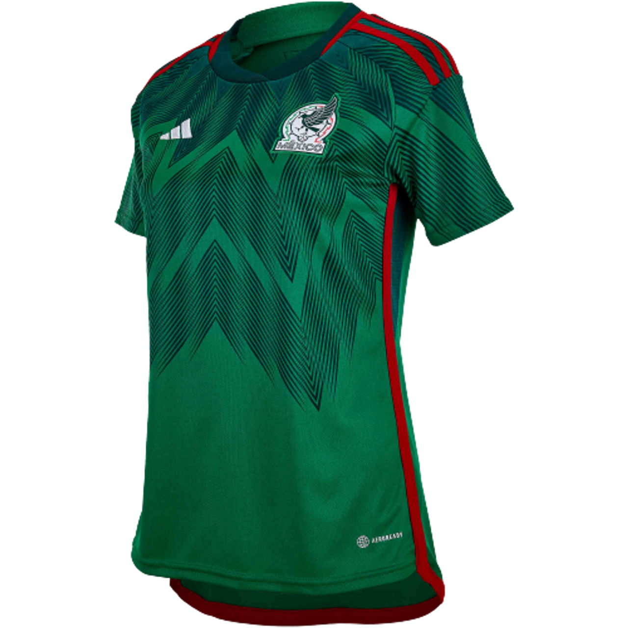 Adidas Youth Mexico 2014 Away Red/Black Jersey