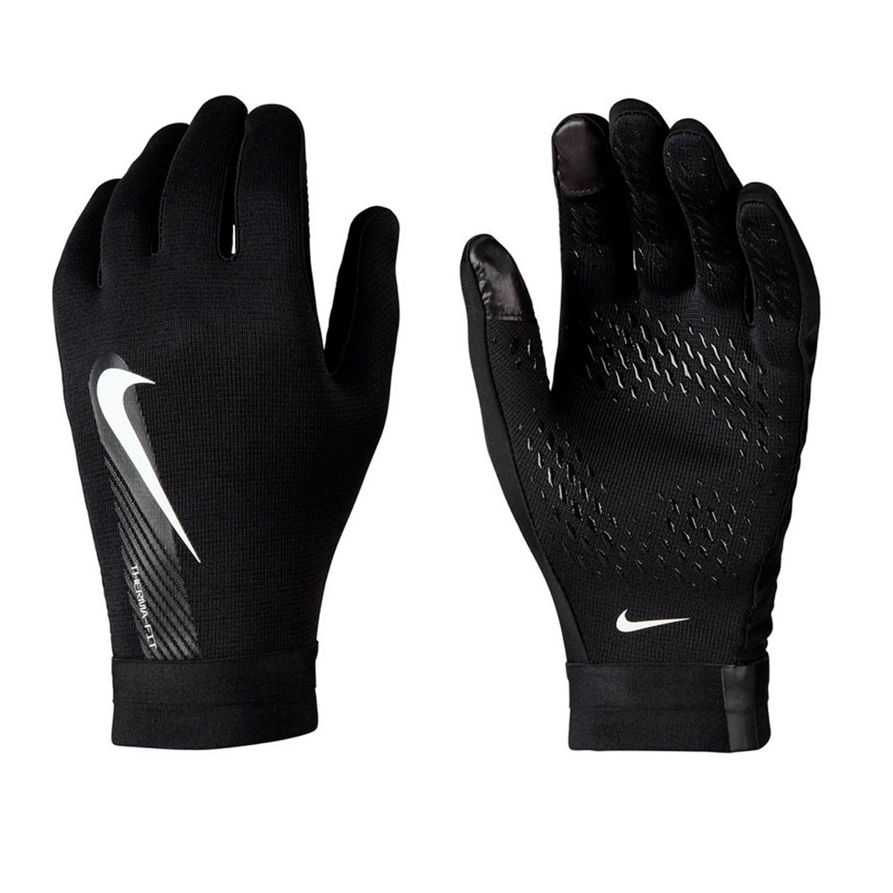 Canoa Listo Superficie lunar Nike Therma-FIT Academy Gloves - Black