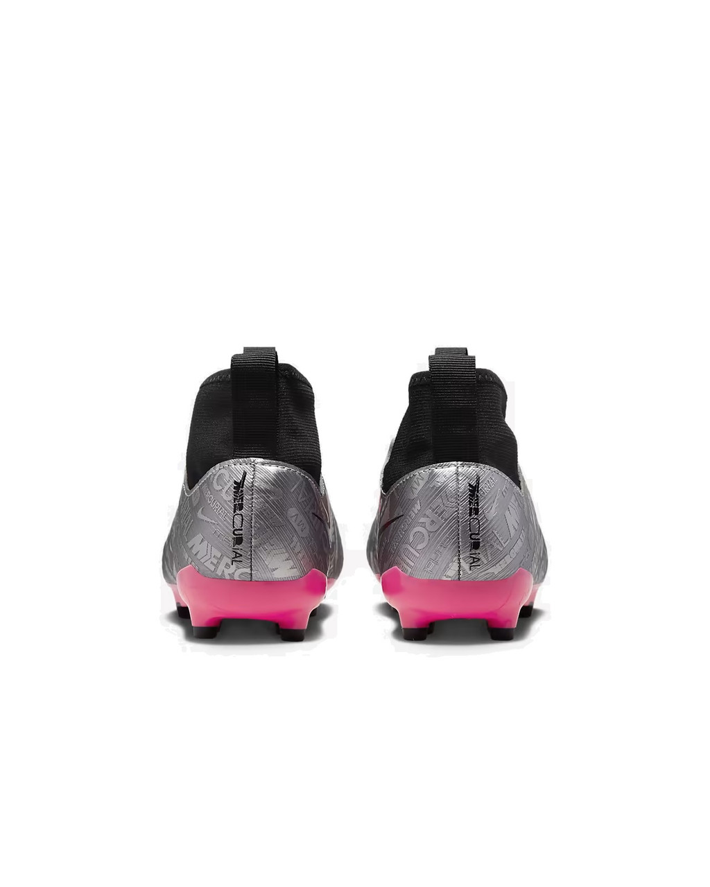 nike mercurial pink and silver