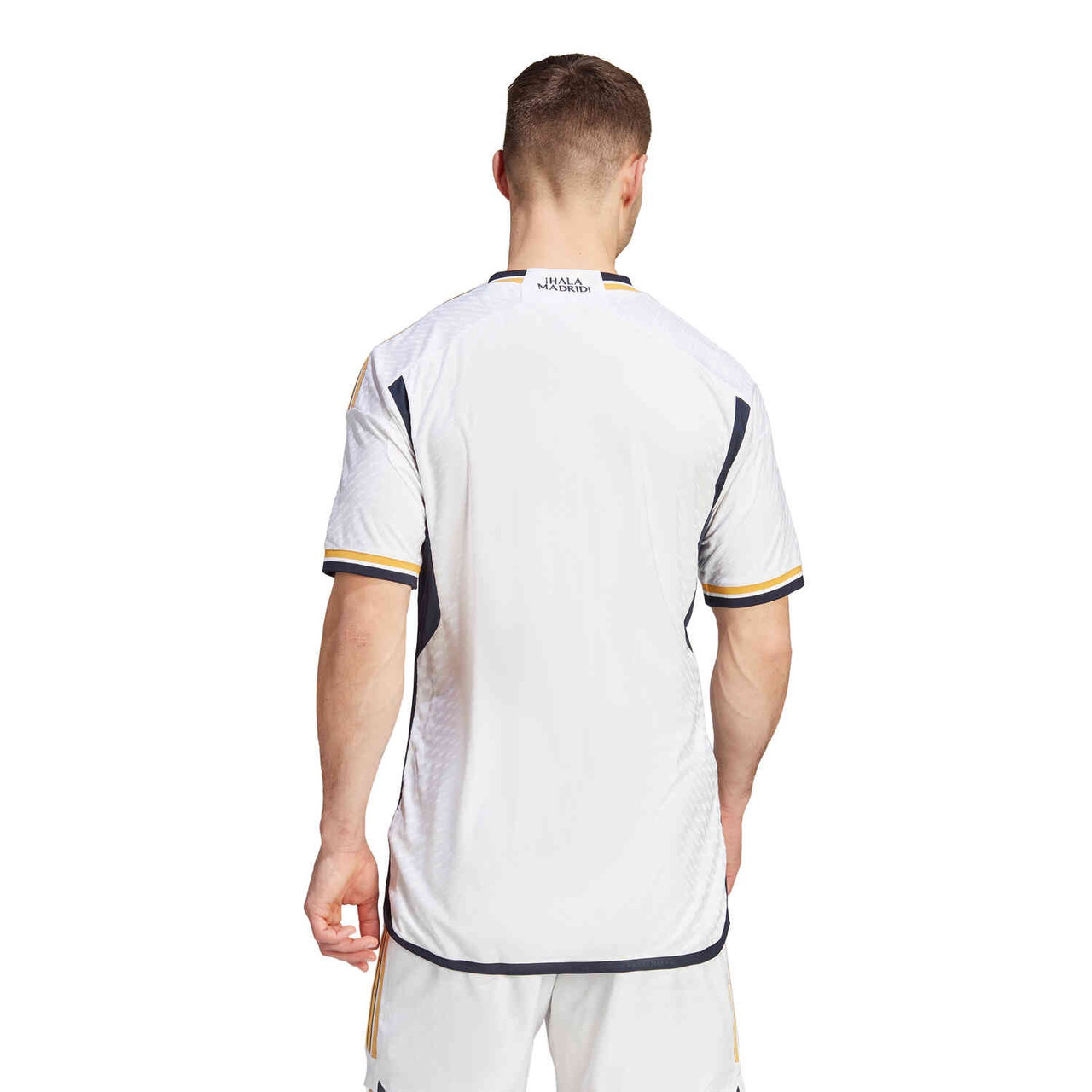 real madrid white gold jersey