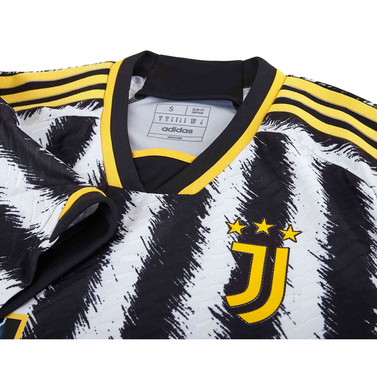 adidas Juventus 23/24 Home Authentic Jersey - Black