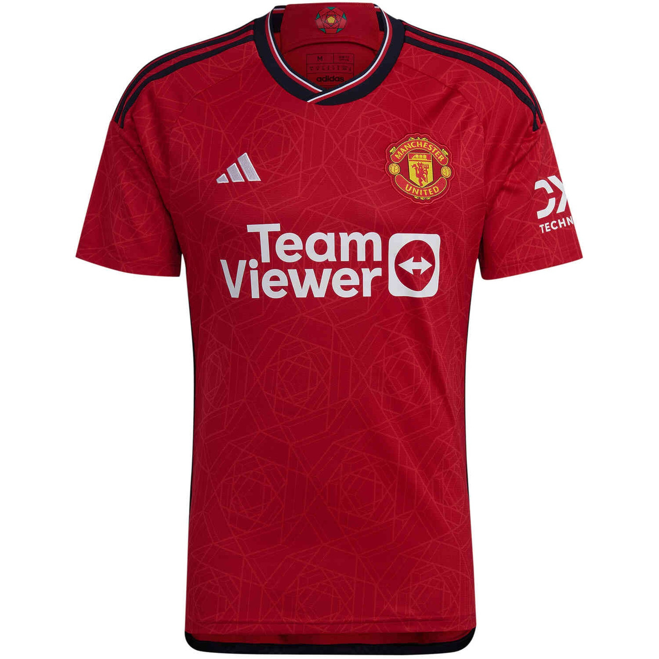 Manchester United No24 Fosu-Mensah Red Home Soccer Club Jersey