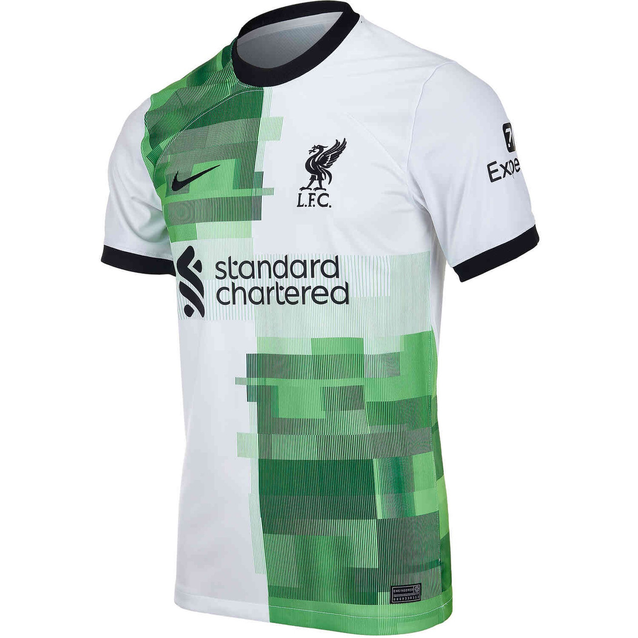 Nike Liverpool FC 23/24 Away Jersey - White/Green