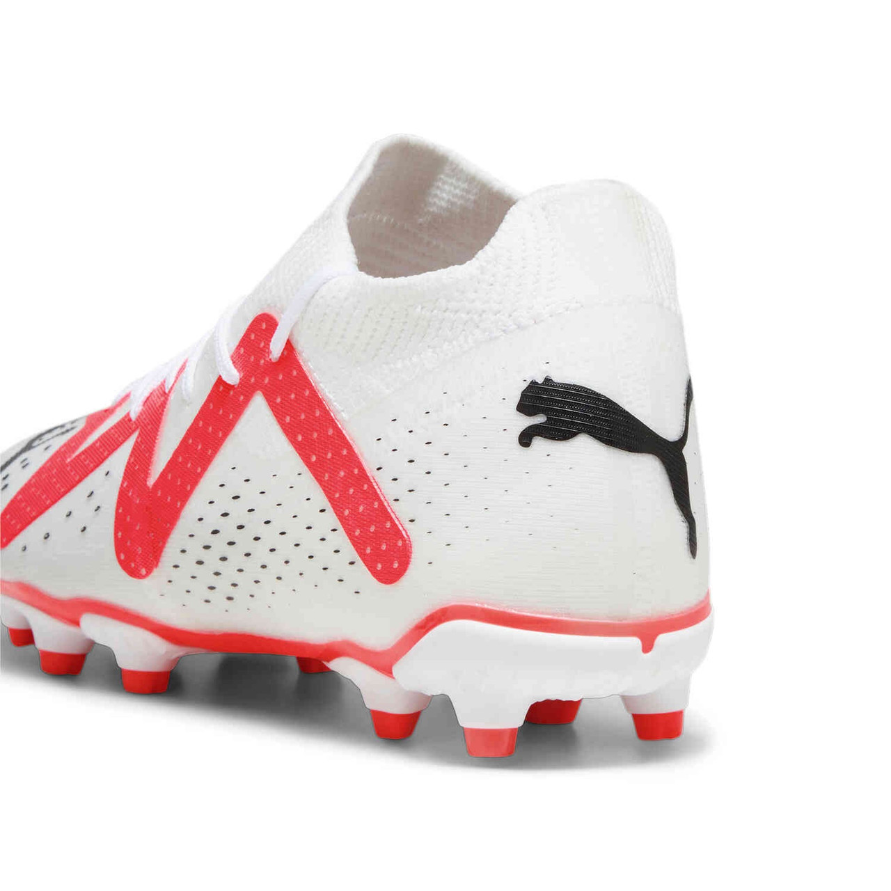 Puma Youth Future Match FG - White/Red
