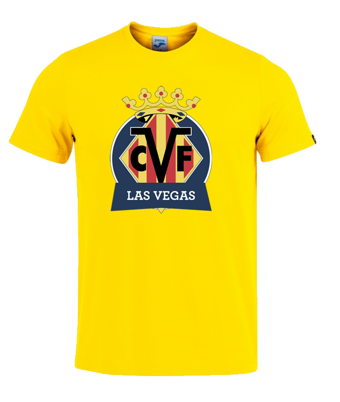 Villarreal Academy Las Vegas Joma Crew Neck T-shirt - Yellow