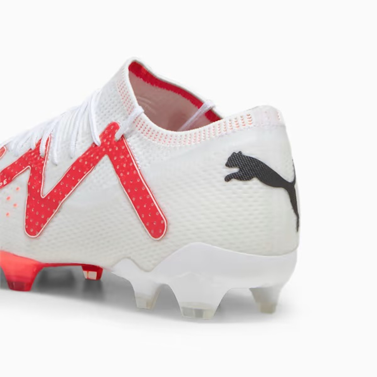 Puma Future Ultimate Low FG/AG - White/Red