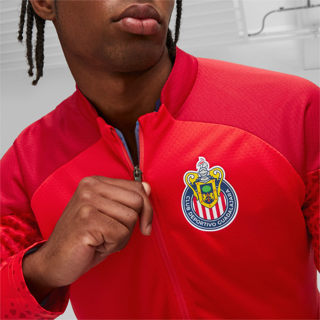 Puma Chivas Training Jacket 23/24 Red