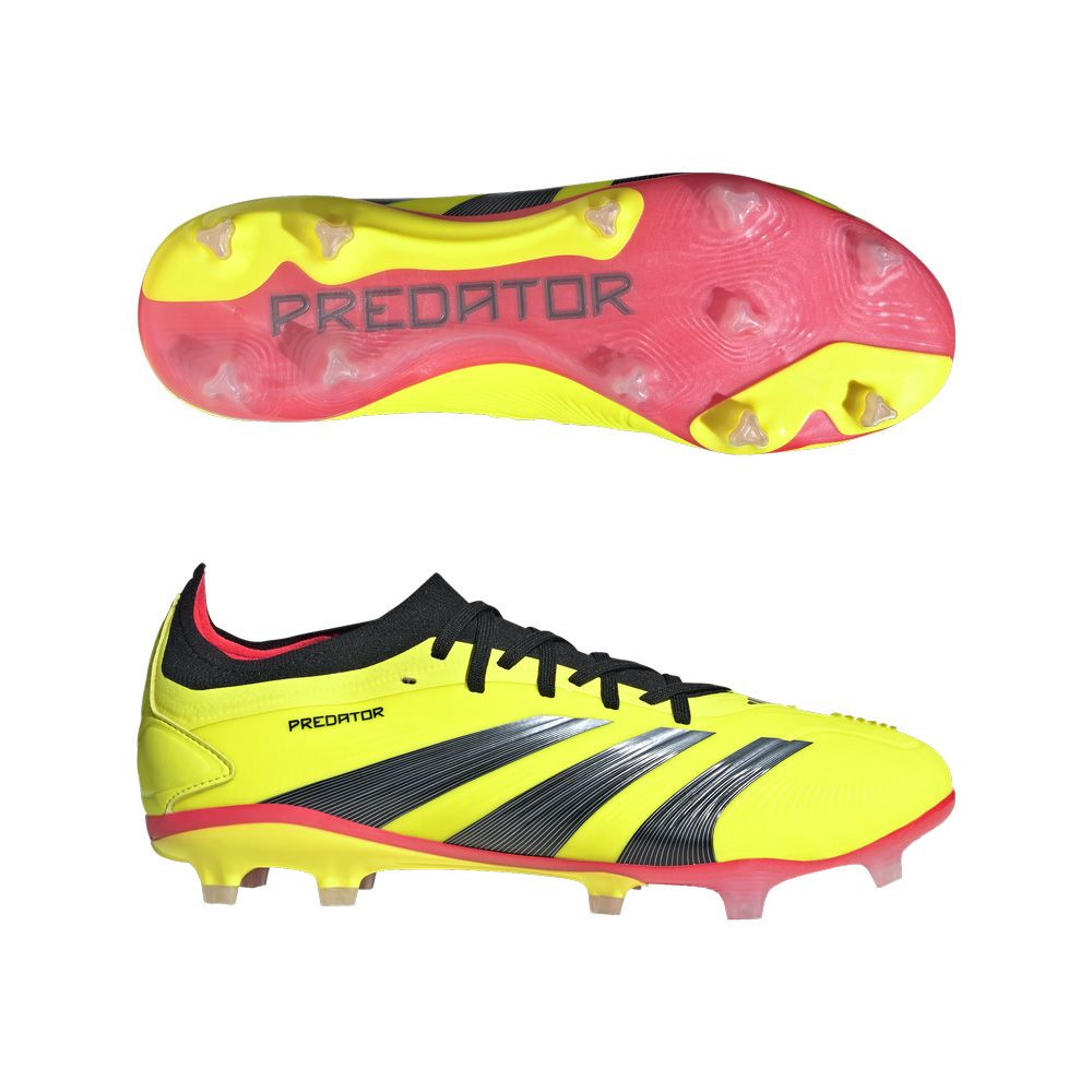 adidas Predator Pro FG - Yellow/Red