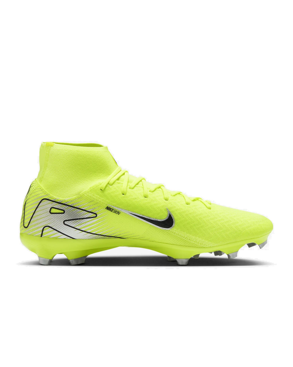 Nike Zoom Superfly 10 Academy FG/MG - Volt/Black