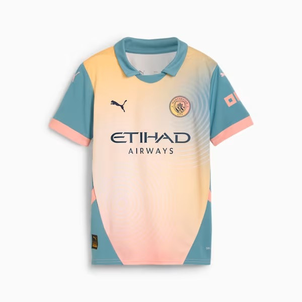 Third Kit Man City 100 Years Kit Puma Youth Man City FC 24/25 4th