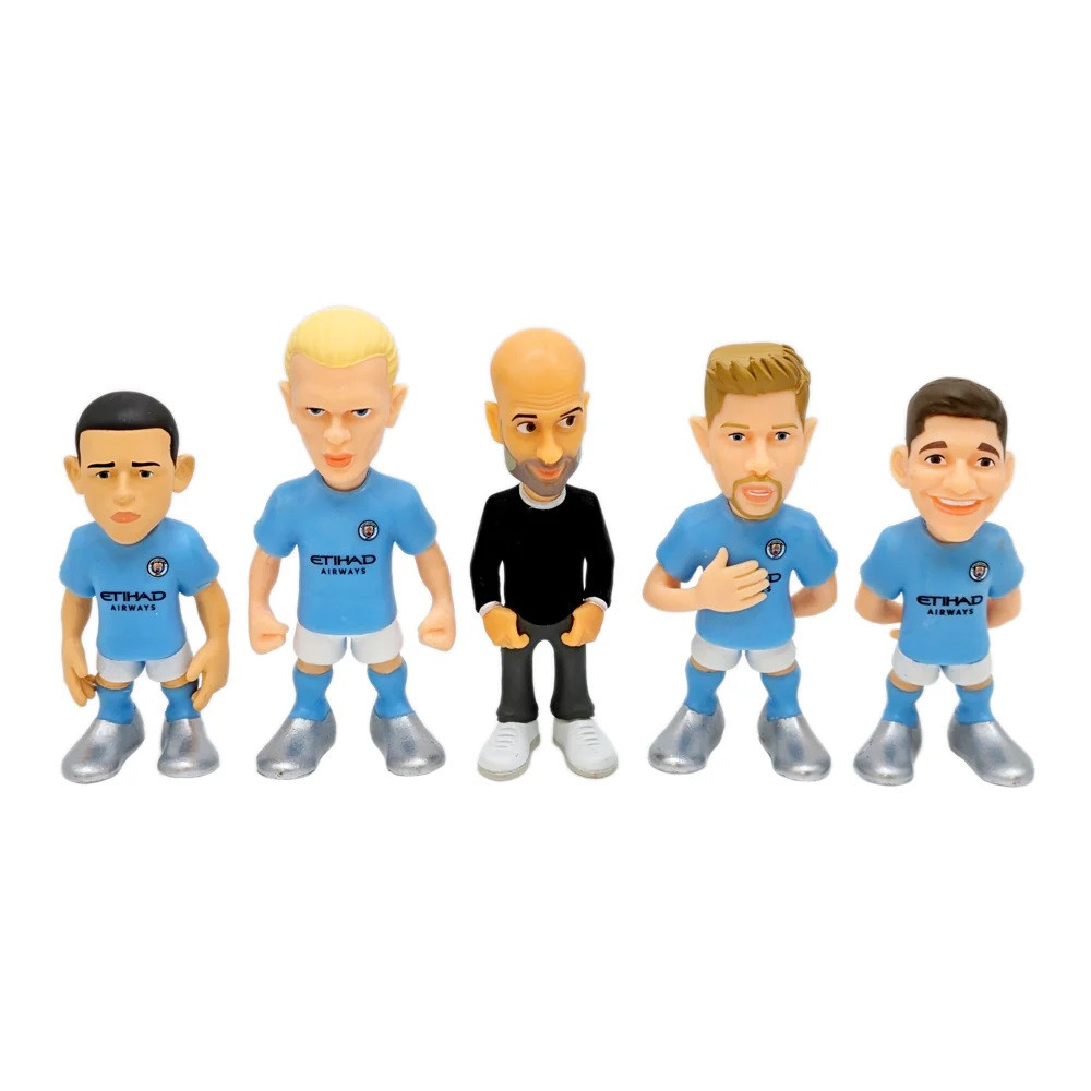 Minix Man City 5 Pack Figurines