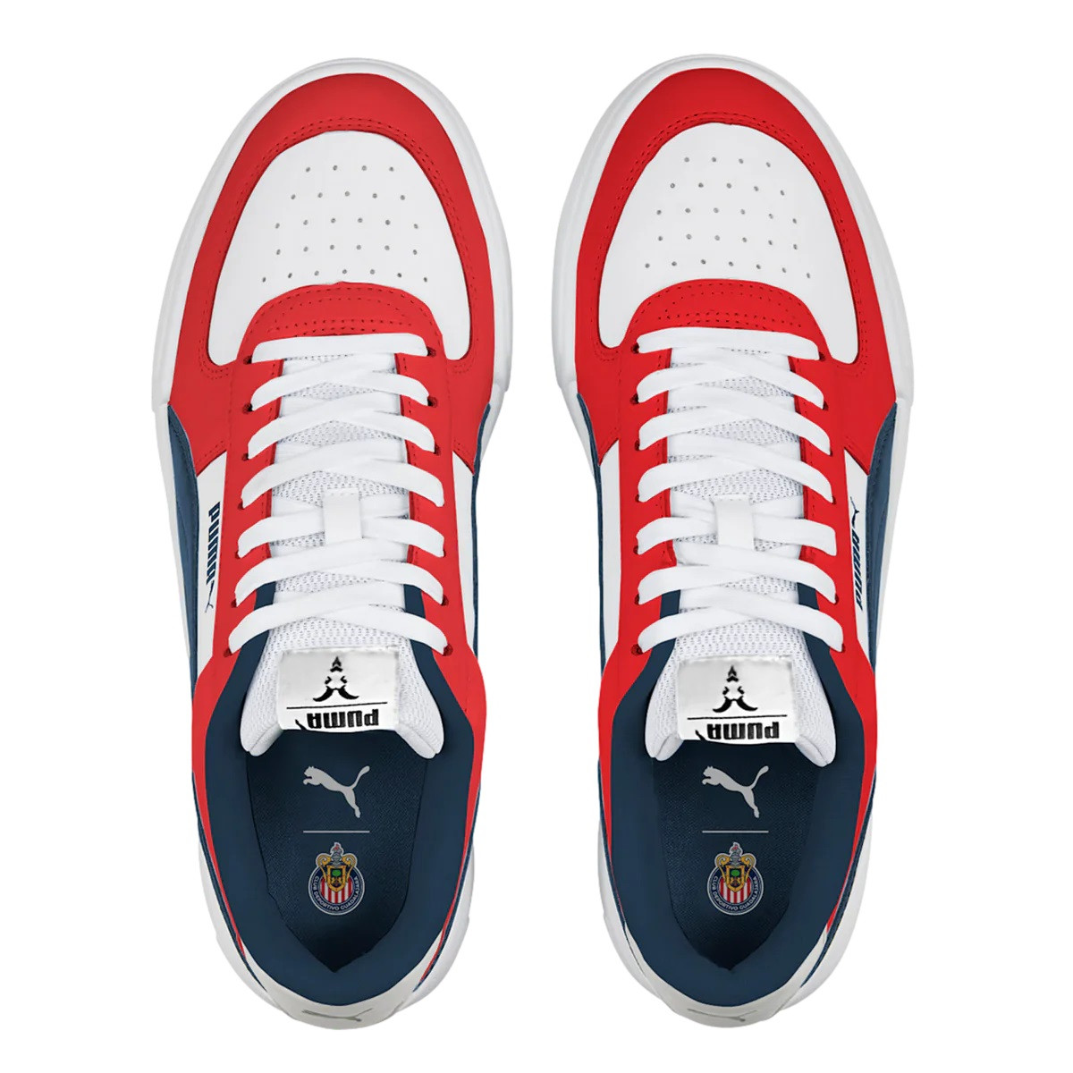 Puma Caven Chivas Indoor Shoes - Red/ White