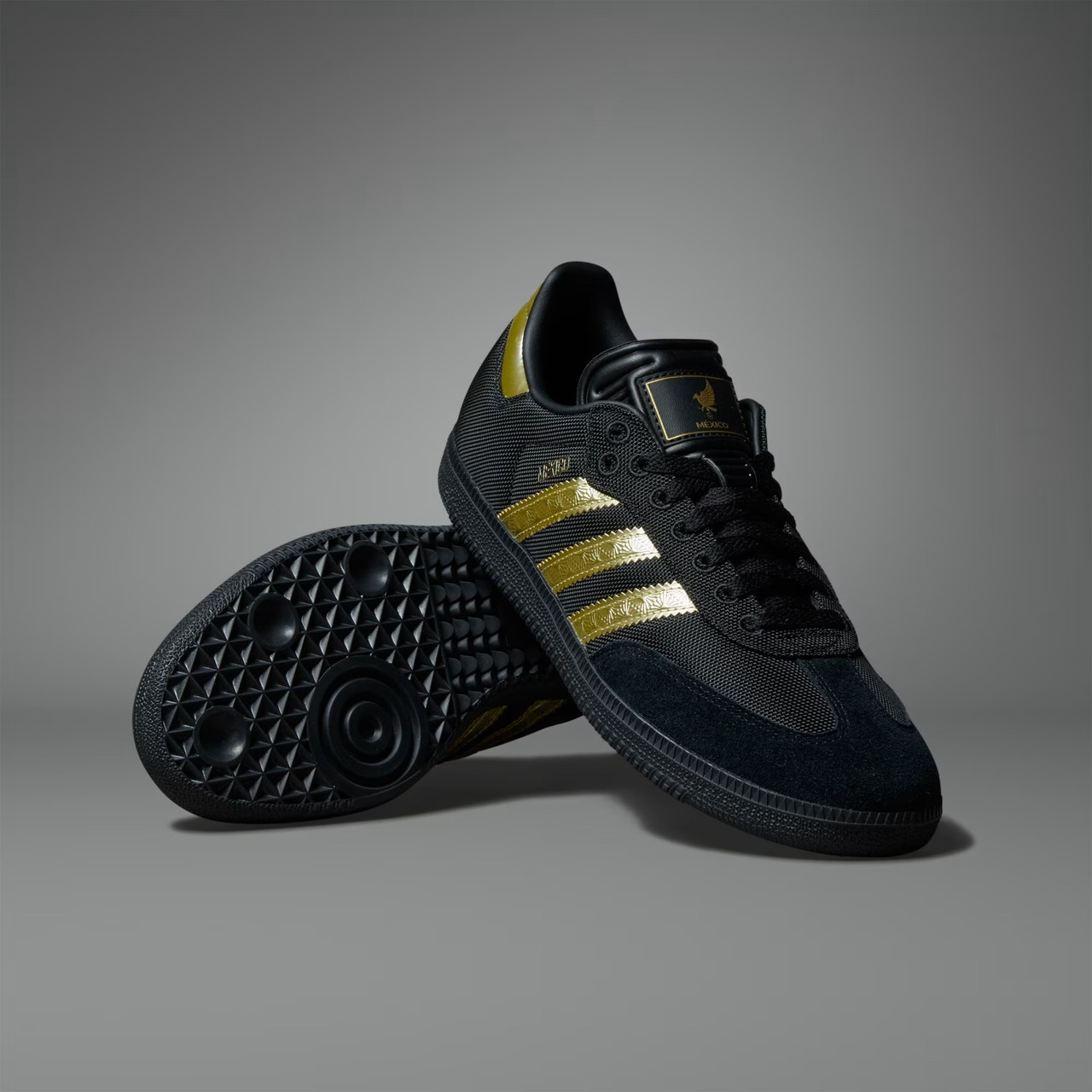 ☆大人気☆adidas Samba Mexico Gold/Black adidas Samba FMF Mexico - Black/Gold