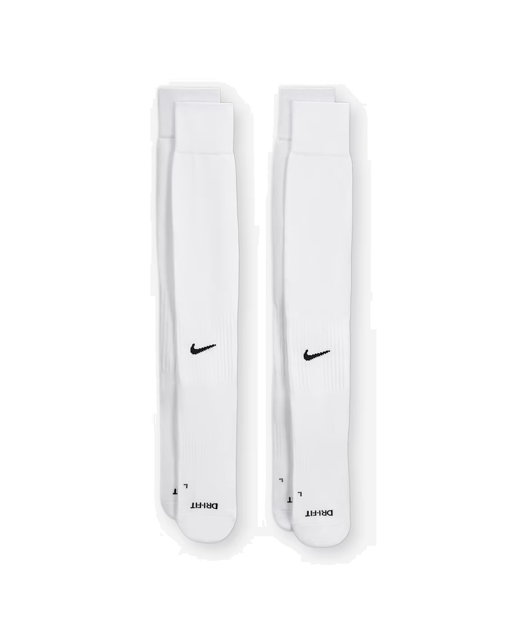 white knee high nike socks
