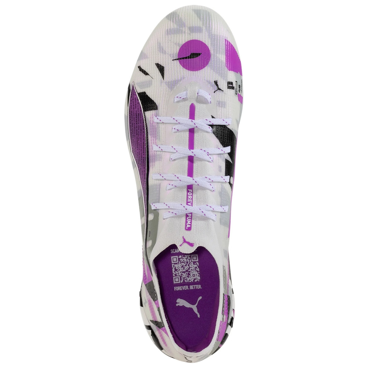Puma Ultra 5 Ultimate Forever FG - White-Pure Magenta-Feather