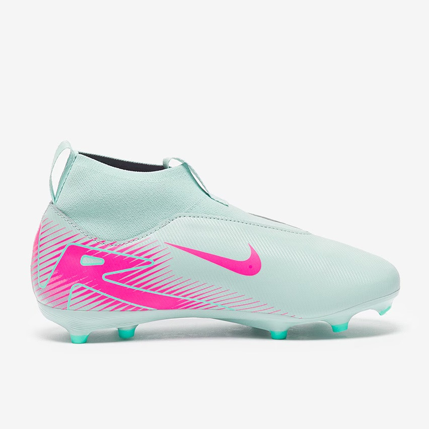 Nike サッカーシューズ ミントグリーン/ピンク Nike Youth Zoom Superfly 10 Academy FG/MG - Ocean/Pink