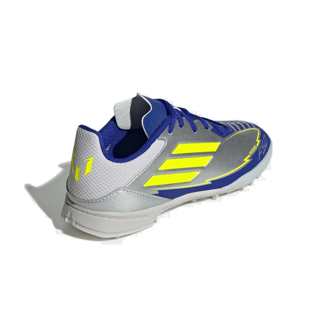 adidas Youth F50 League TF Messi - Silver/Yellow